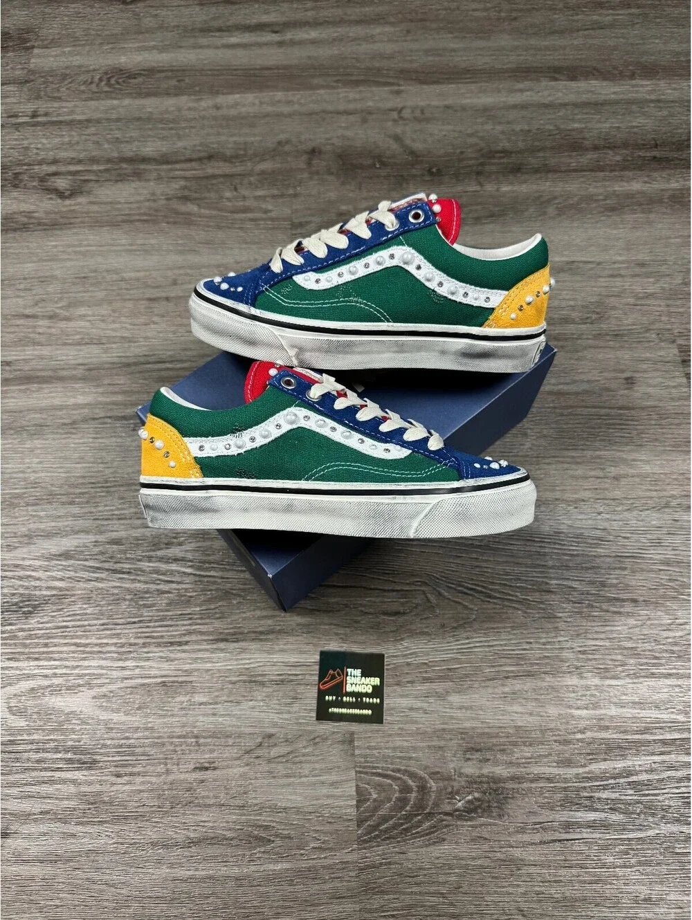 Size 4.5M/6W Vans LX Old Skool 36 Pearlized Pack Yacht Club